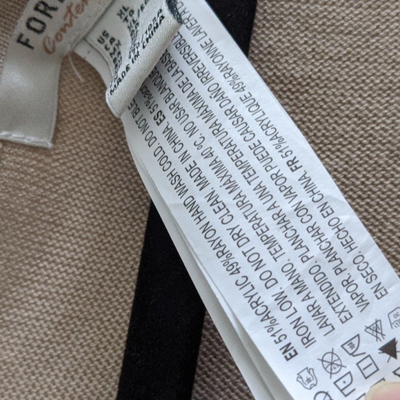 Poncho Cardigan in XL - Picture 3 of 3